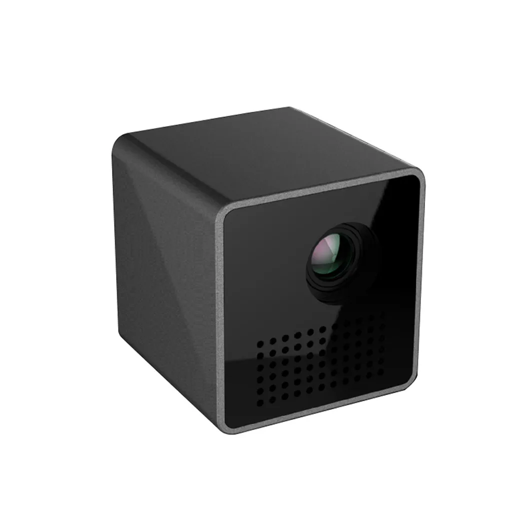 20 Мини WiFi 40 люмен 1080p медиа проектор Встроенный динамик батарея Видео Мультимедиа домашний бизнес P1S WiFi проектор обновление