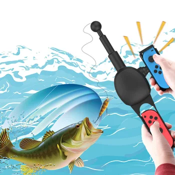 

Switch Fishing Rod For Nintendo Switch Joy-Con Controller Gamepad Fishing Game Kit For Ace Angler Bass Pro Shops Accessories