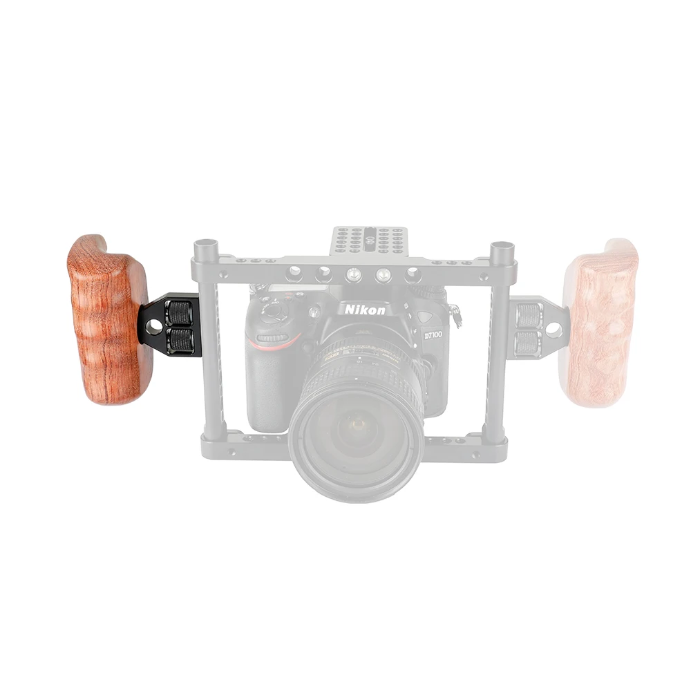 Ручка Kayulin с деревянной ручкой правая рукоятка винтом 1/4 для камеры DSLR клетка