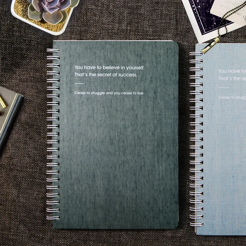 

New Style Simple Coil Notebook Book Currently Available Wholesale 2018 Customizable Minimalist Doctrine Laptop Notebook
