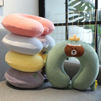 

New cartoon U-shaped Pillow neck U-pillow cute airplane travel pillow