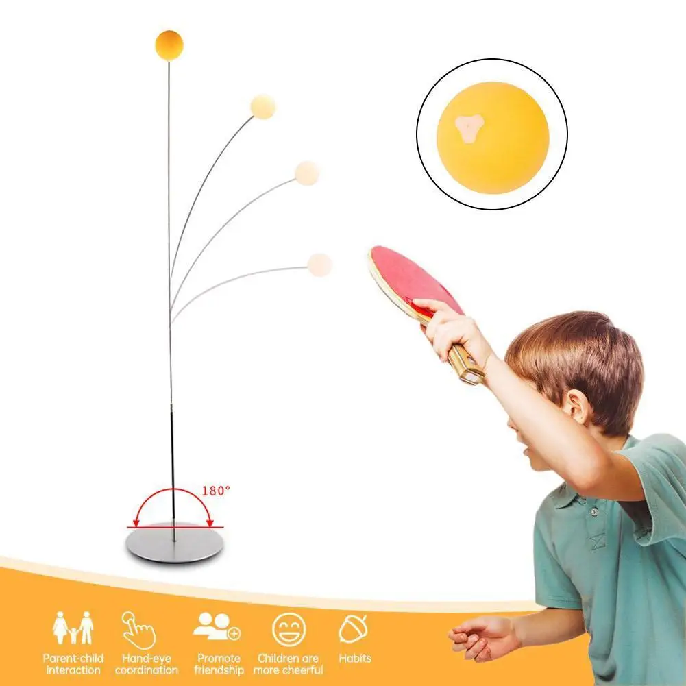 

Wood Table Tennis Practice Trainer Racket Game Movement Elasticity Practice Shaft Pong Training Soft For Kids Ping Adult Ma A8P8
