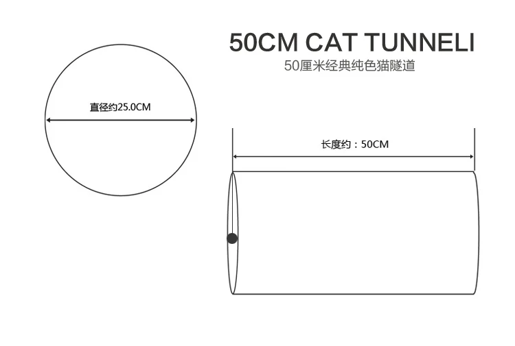 Сплошной цвет складной wan ju bu Cat Crossing пистолет di длинные палатки для кошки лавсан поставки кошка туннель