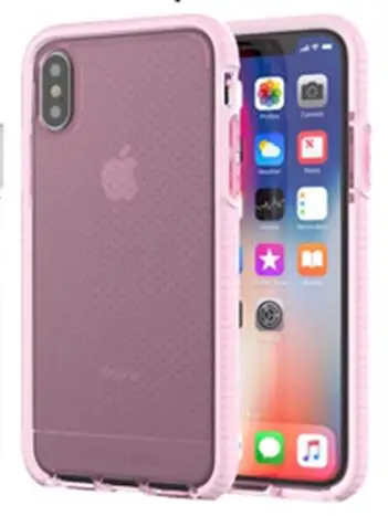 Для iphone x Case Evo проверить падение защитный ударопрочный чехол с ромбовидным узором с розничной посылка ТПУ+ D3O для iphone x