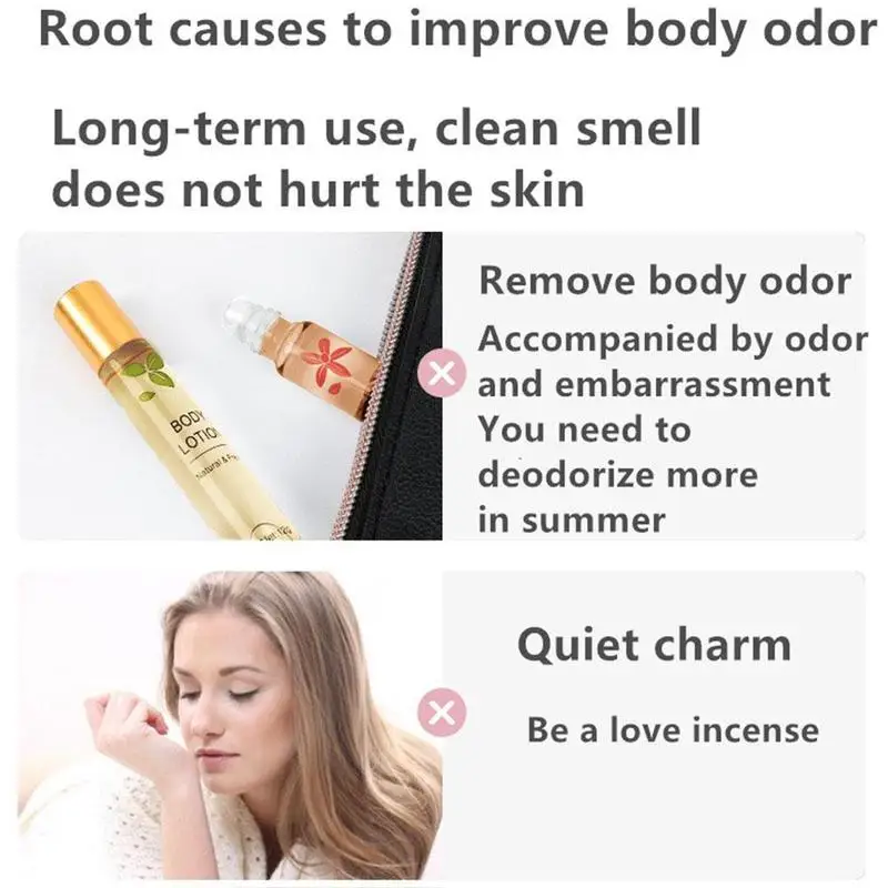 2021 Women's Perfume Natural Perfume Roll-on Go Body Odor Body Emotions Attract Flirt Perfume Air Water-Based Sweet Fresher 2021 Women's Perfume Natural Perfume Roll-on Go Body Odor Body Emotions Attract Flirt Perfume Air Water-Based Sweet Fresher