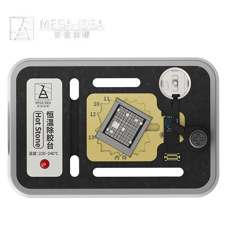 QIANLI Hot Stone 3 в 1 сканер отпечатков пальцев жесткий диск процессор для iPhone 7/8/x xs Pro Max