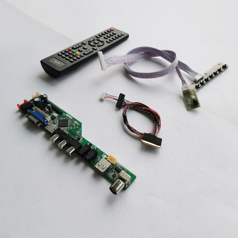 Подходит для LTN101NT05/LTN101NT06/LTN101NT07 ноутбуки панель VGA + аудио USB RF WLED 10 1 &quot1024*600 40Pin LVDS