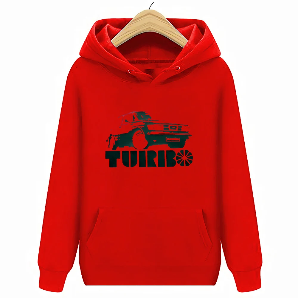 SAAB 99 Turbo Футболка Harajuku забавная Мужская футболка с рисунком - Цвет: Hoodie  red