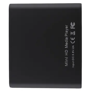 

Mini Full 1080p HD Media Player Box MPEG/MKV/H.264 HDMI AV USB 2.0+ Remote Support MKV / RM-SD / USB / SDHC / MMC HDD-HDMI EU AU