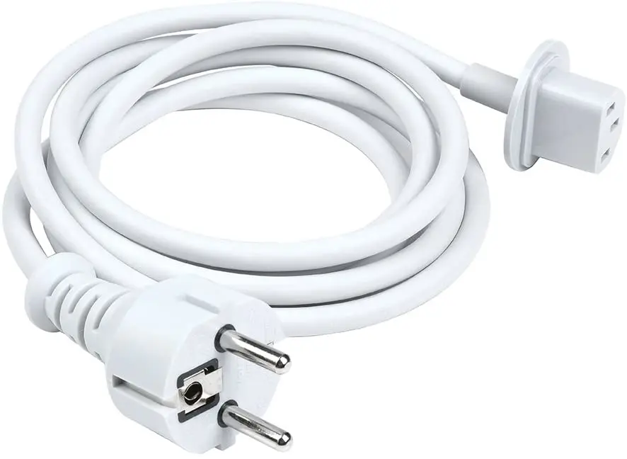 Free Shipping 10pcs/lot Europe Plug 1.8m Power Cord Cable For Imac