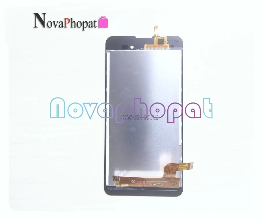 Novaphopat черный экран для Wiko Sunny 2 plus сенсорный дигитайзер сенсор ЖК дисплей полная