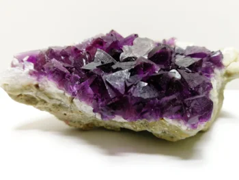 

177.5gNatural purple fluorite mineral specimen, quartz crystal, furniture ornament--09