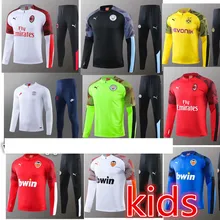 N98 детская тренировочная одежда, пальто, Манчестера,, Юнайтед, Дортмунд, ЮВ, AC psg, Манчестерский город, Детская куртка, комплект, футбольная Джерси