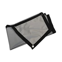 Salange Projector Screen 16:9 Metal Anti Light Curtain Reflective Fabric Cloth For YG300 XGIMI H3 HALO Mogo Xiaomi DLP Projector - Image 6