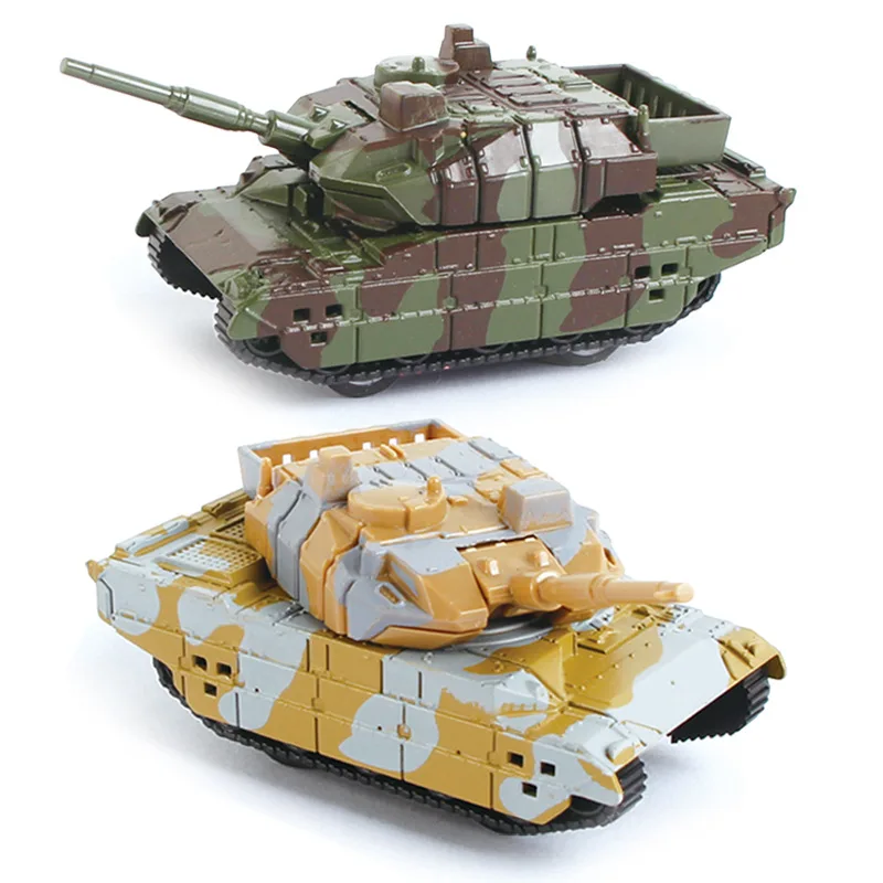 Сплав модель автомобиля Игрушечная модель воин военная модель Камуфляжный Танк Мини карманная игрушка модель игрушечного автомобиля