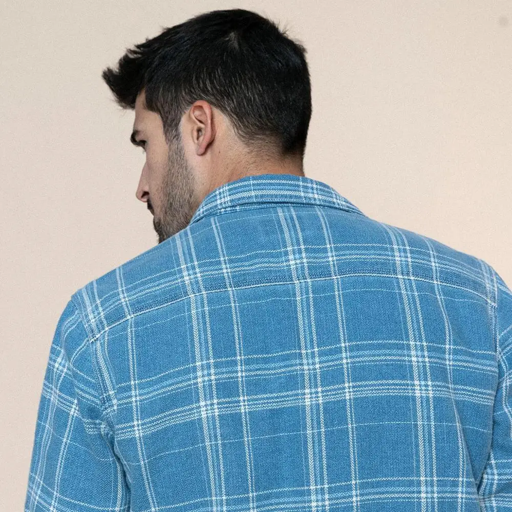 summer check shirt
