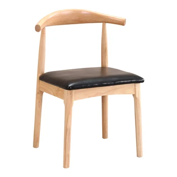 

Home backrest dining chair Nordic leisure iron croissant chair coffee shop restaurant tea restaurant table and chair combination