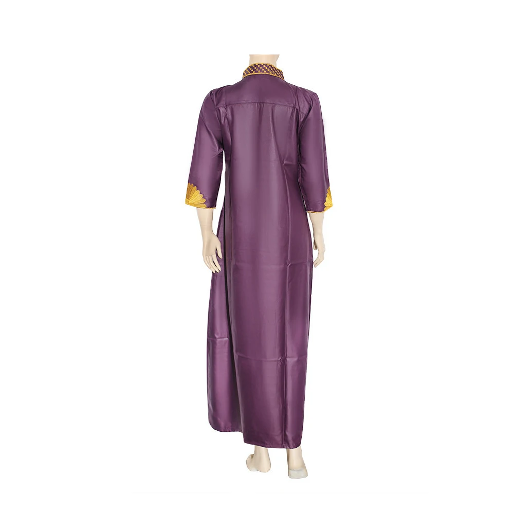 Бесплатная доставка Abaya Африканский халат батик ткань Женская Вышивка кафтан