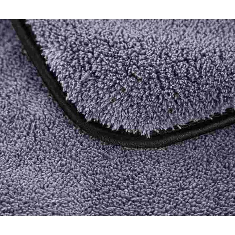 1200GSM ультра впитывающая Роскошная тряпка для мытья автомобиля супер мягкая Премиум сушка воск полировочное полотенце
