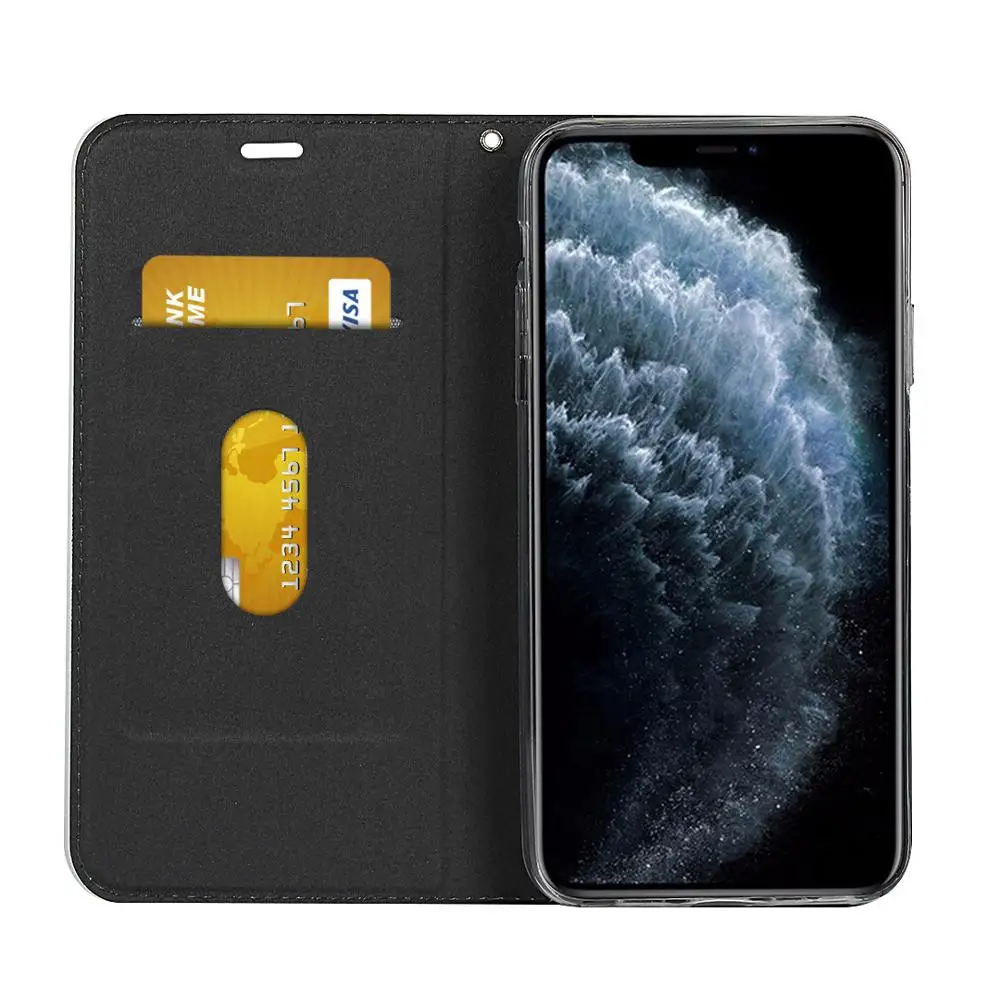 LUCKBUY для iPhone 11 Pro Max защитный чехол сo шнуром из искусственной кожи с магнитной застежкой для iPhone 11 Pro iPhone X XS MAX