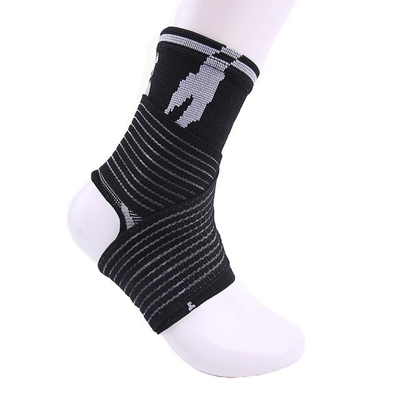 

Sports Activity Ankle Support Elastic Compression Foot Heel Cover Protective Wrap Fitness Sportswear