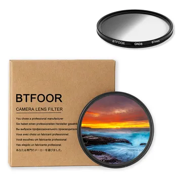 

CCCCR Gradient Nd Gnd Filter 49 52 55 58 67 72 77 82 Mm for Camera Canon Lens EOS M50 6d 250d 600d Nikon D3200 D3500 Sony A6000