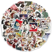 

10/30/50Pcs Anime Steins Gate Stickers for Fans Motorcycle Phone Skateboards Laptop Luggage Pegatinas Stickers Wholesale