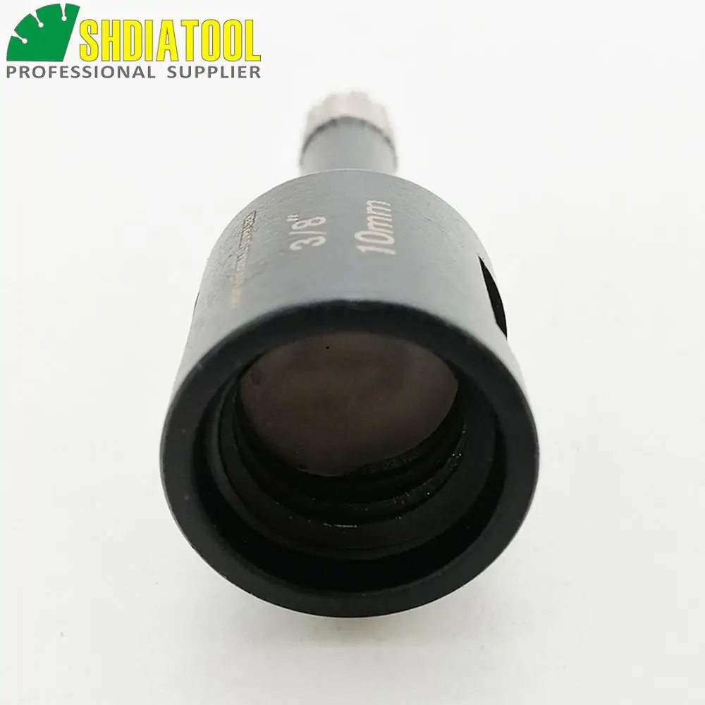 2pcs 10mm Vacuum brazed diamond Dry drilling bits Dimeter 3/8"  5/8-11 Thread core bits for tile granite marble concrete