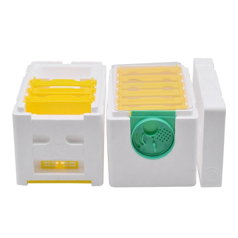 

Honey Beehive Frames Beekeeping Box Bee Hive King Pollination Box Bee Mating Copulation Box Beekeeping Equipment