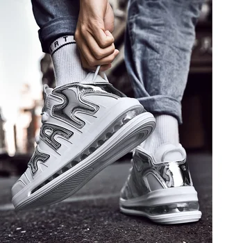 

Full Palm Cushioning Men Running Shoes High Quality Women Walking Shoes Basket Lover Sneakers Cool Style Hip Hop Street Dancing