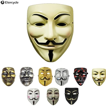 

Cosplay Party Masks Full Face Clown V Horror Grimace Adult Vendetta Death Hip-hop masquerade Ghost Step Dance mask