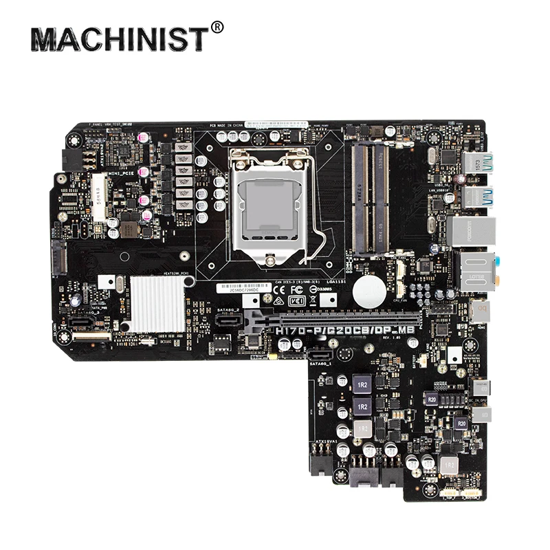 Best Price Original For ASUS H170-P/G20CB/DP_MB G20CB Desktop motherboard Player Country MB Intel H170 LGA 1151 DDR4 100% fully Tested