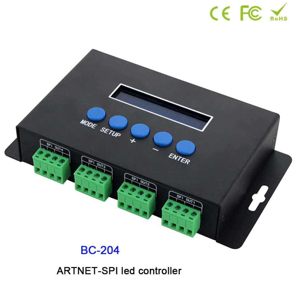 Фонарь светодиодный Artnet на контроллер SPI/DMX pixel light Вход протокола Eternet Выход 680