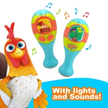 La Granja De Zenon – hochet pour bébé, secoueur Musical, marteau De sable, pour garçons et filles, jouets pour tout petits