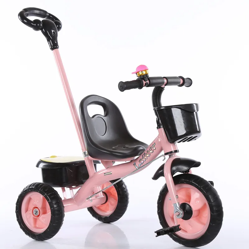 Children Tricycle Kids Balance Bike Baby Scooter Walker Baby Stroller Push Handle Outdoor Sports Toys Birthday Gift For 1-6Y