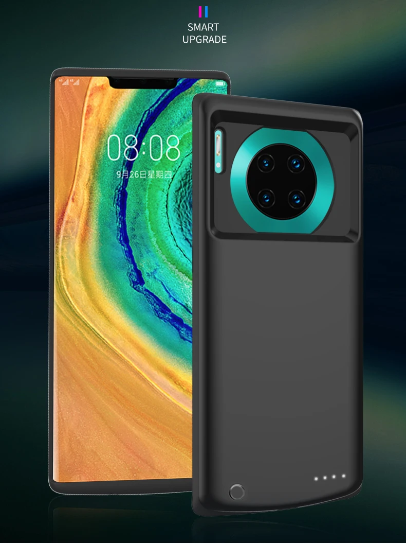 6800 мАч Внешний аккумулятор чехол для huawei Mate30 30Pro пакет резервного аккумулятора зарядное устройство чехол для huawei Mate30/30Pro