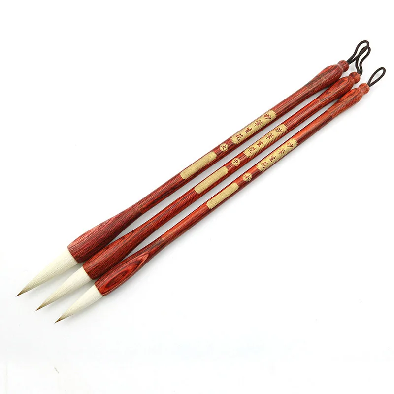 

3Pcs/Set Weasel sheep Hairs Chinese Calligraphy Brushes Pen Artist Painting Writing Drawing Brush Fit For School supplies
