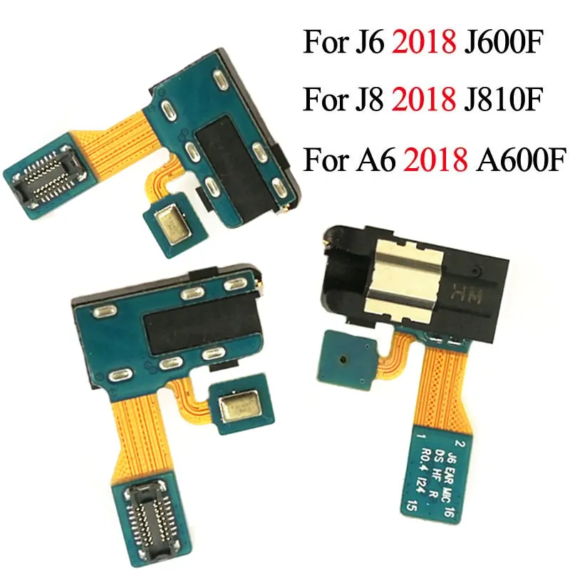 Гибкий аудиокабель с лентой для наушников Samsung J6 2018 разъем SM J600 J600F J8 j810F A6