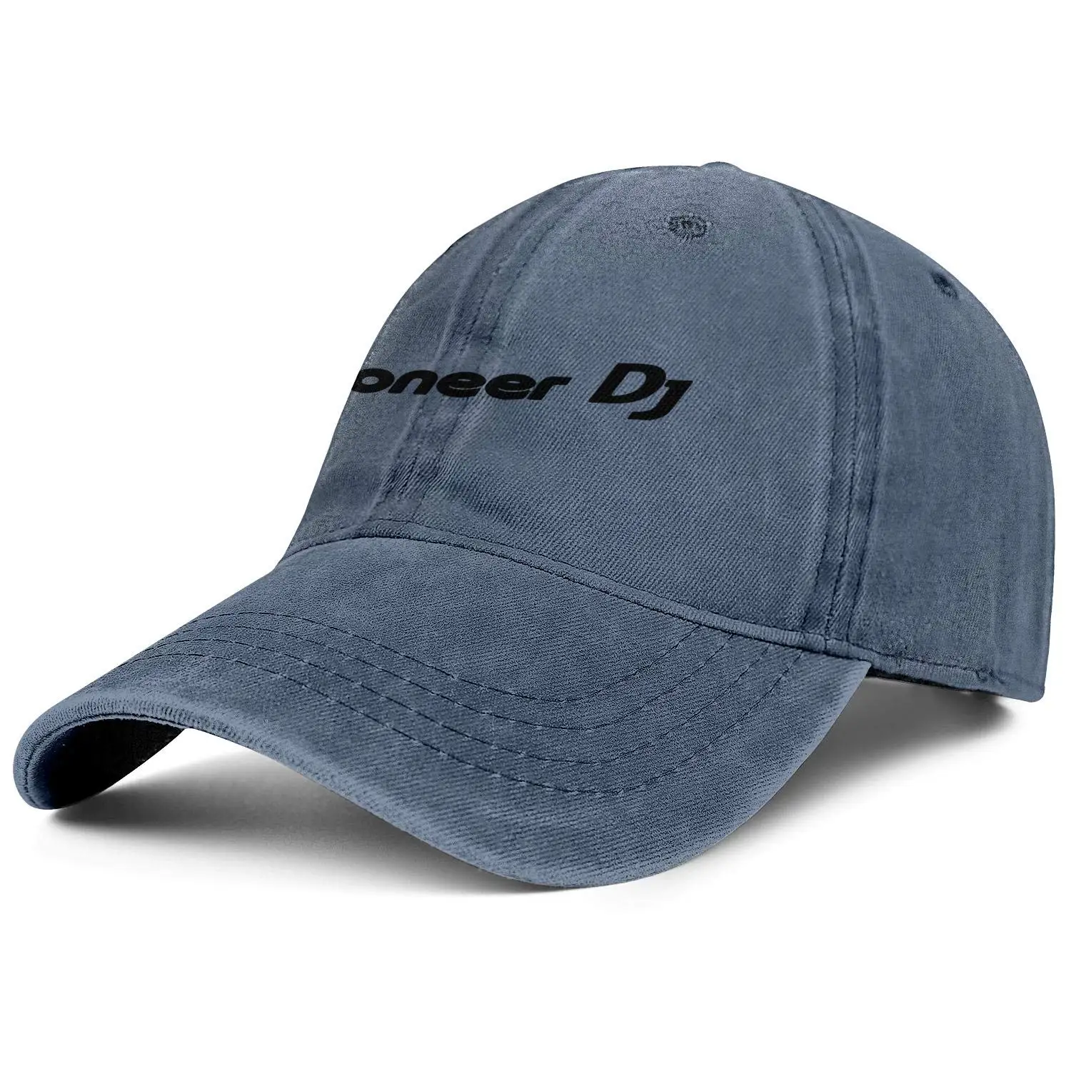 Pioneer-DJ-Джинсовая Шляпа с логотипом для мужчин и женщин Регулируемая Повседневная