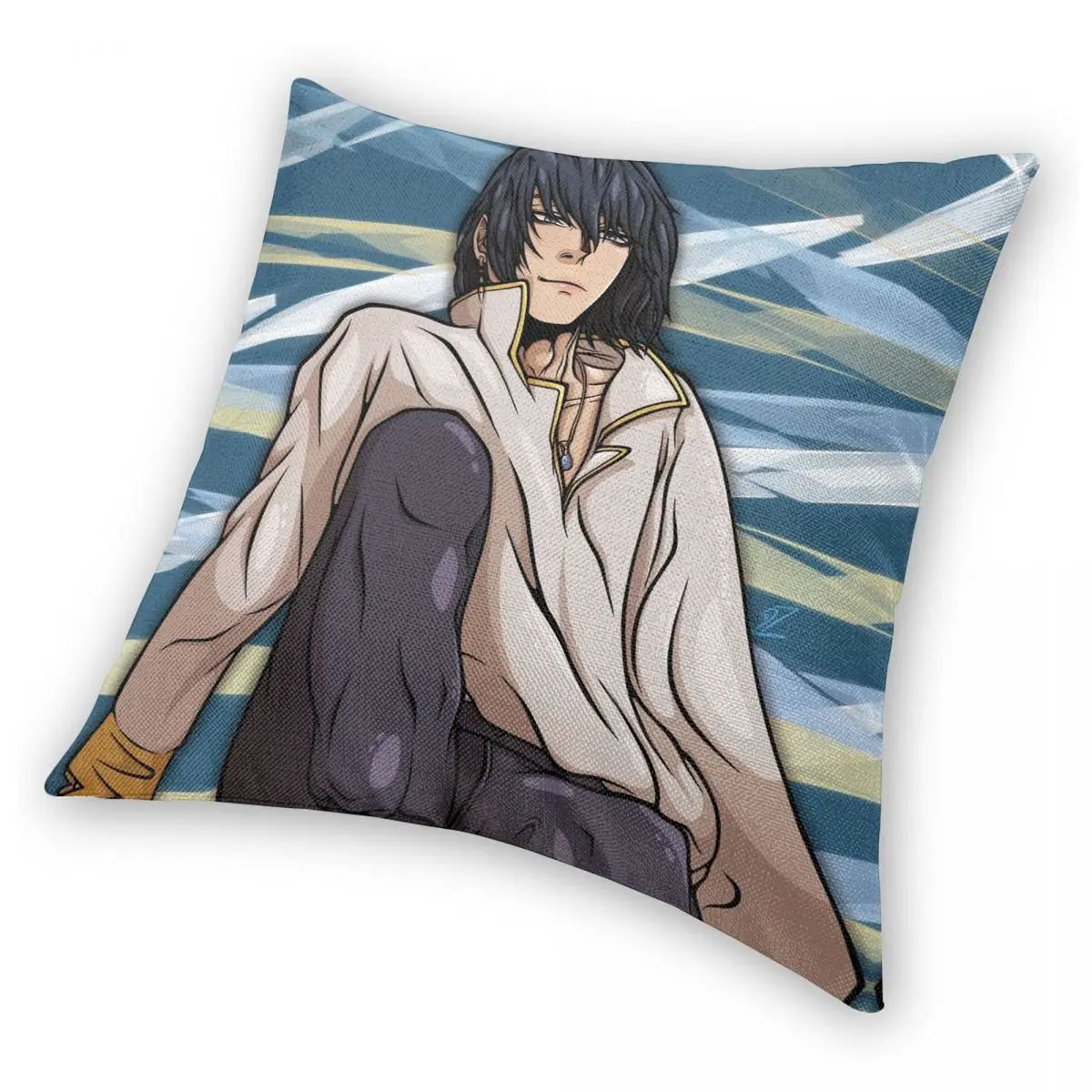 Howl Pendragon W Black Hair Square Pillowcase Polyester Linen Velvet  Printed Zip Decorative Car Cushion Cover Wholesale|Pillow Case| - AliExpress