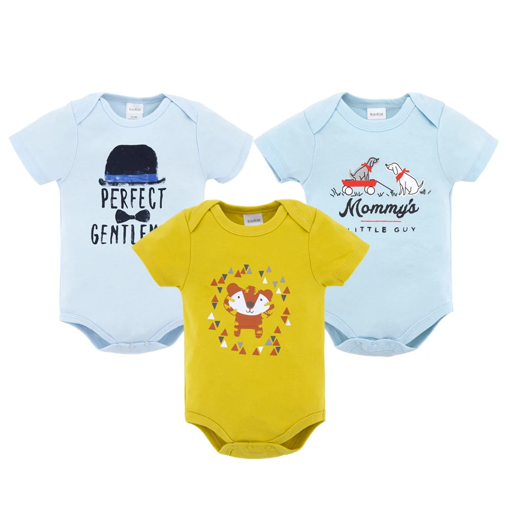 Carters для маленьких девочек одежда для детей короткий рукав 3 шт./компл. из хлопка, бренд bebe, комплект одежды для маленьких детей; комбинезон для новорожденных Carters, одежда для маленьких мальчиков - Цвет: HY2122