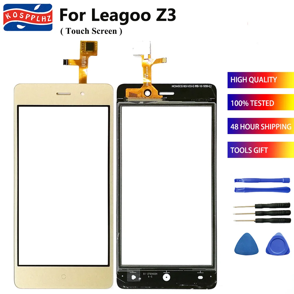 Сенсорная панель для LEAGOO Z3 стекло сенсорного экрана дигитайзер переднее Leagoo z3