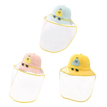 

Children's Hats Protective Caps Spring And Summer Sunscreenbabies' Anti-spitting Fisherman Hats