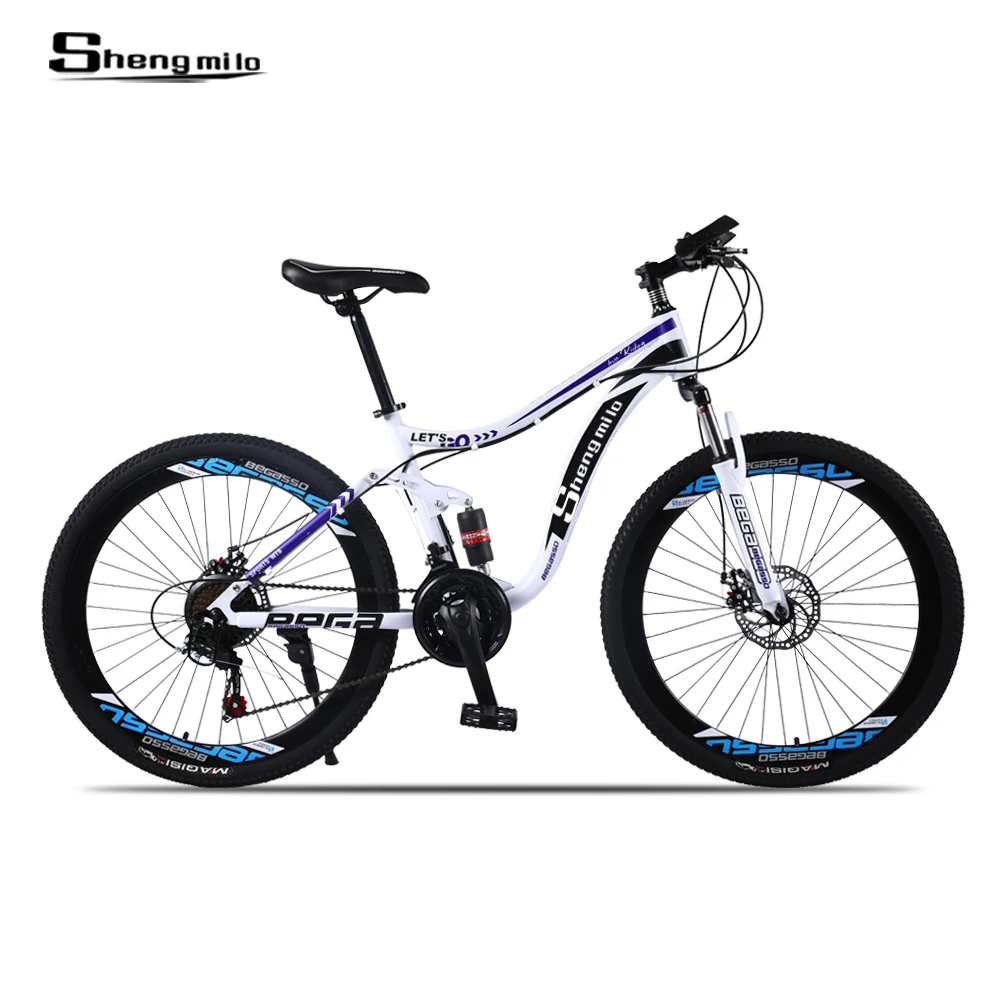 Best Shengmilo mountain bike 26 -inch steel 21 -speed bicycles dual disc brake variable speed street bikes racing bikeMountain bike 1 Best Shengmilo mountain bike 26 -inch steel 21 -speed bicycles dual disc brake variable speed street bikes racing bikeMountain bike 1