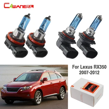 

Cawanerl 4 Pieces 100W Car Headlight Light High Low Beam Halogen Lamp 12V Accessories For Lexus RX350 4-Door 3.5L 2007-2012