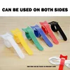 50Pcs Cable Cord Ties Nylon Strap Hook Reusable Durable Loop Ties Tidy Organizer Tool Hooks Computer Wire Straps 6 Colors 15cm ► Photo 2/6