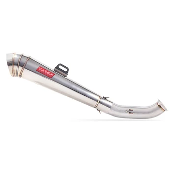 

Motorcycle Exhaust With Link Pipe and Silencer Moto Pot Escape For KTM DUKE 390 250 RC 390 RC390 2017 2018 17 Slip-on