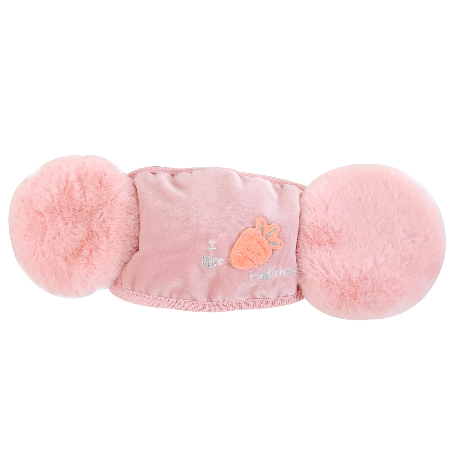 B1 Women Winter Warmer Cotton Masks Earmuffs Ear Mouth Cover Casual New Cute Carrot Rabbit Ear Design Accessory - Цвет: B1