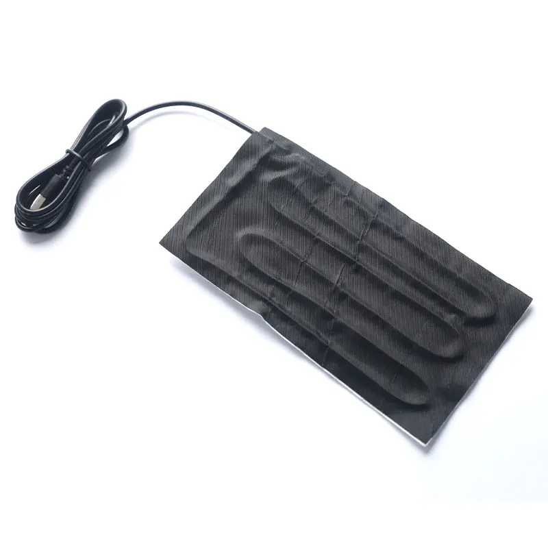 1PCS Fast Heating Pad USB Warm Paste Pads For Cloth Shoes Socks Safe Warmer PadHeating Quilts