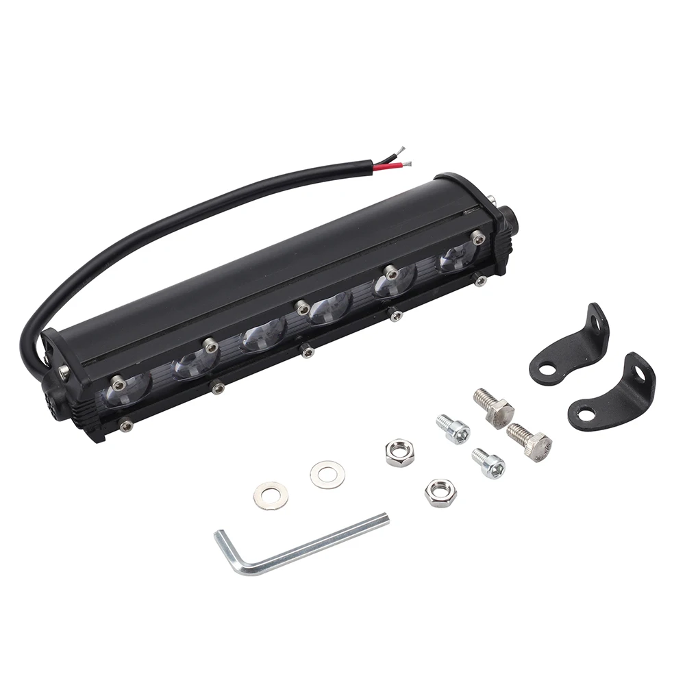 

1pcs 8 Inch 60w Led Work Light Bar Ip67 Waterproof Off Road Truck Suv Spotlight Floodlight Fog Lamp Light Bar Work Light